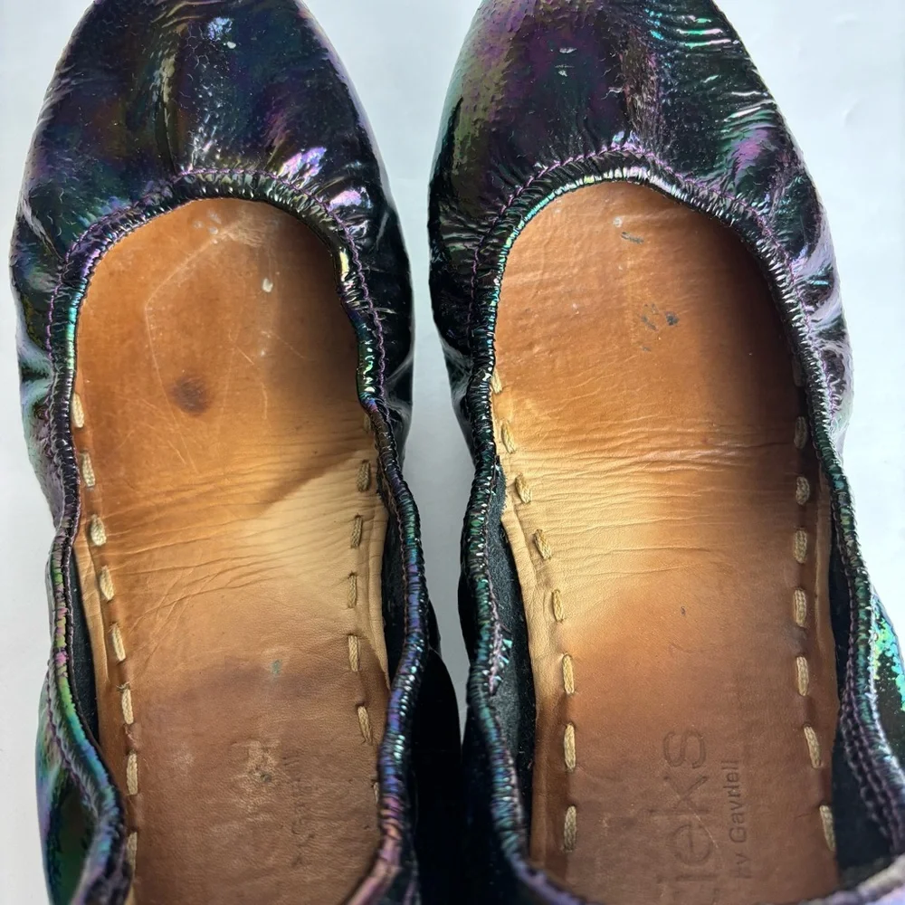 Tieks Arabian Nights Iridescent Flats Limited Edition Size 7 - Picture 4 of 16